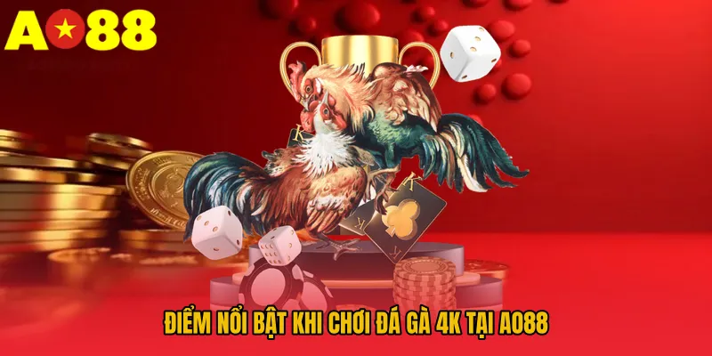 Đá Gà 4k – Hình Ảnh Sắc Nét, Kịch Tính Từng Khoảnh Khắc 3 Điểm nổi bật khi chơi đá gà 4K tại AO88