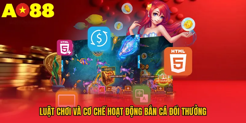Bắn Cá Đổi Thưởng AO88 - Luật Chơi Và Cơ Chế Thưởng Hấp Dẫn 3 Luật chơi và cơ chế hoạt động bắn cá đổi thưởng