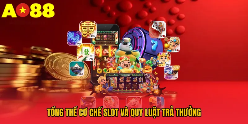 Khung Giờ Nổ Hũ AO88 - Bí Mật Thời Điểm Săn Thưởng Đỉnh Cao 2 Tổng thể cơ chế slot và quy luật trả thưởng